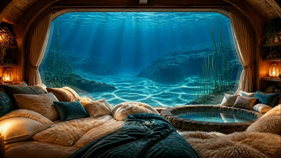 The Underwater Hot-Spring Cabin
