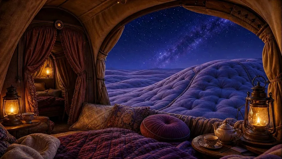 The Caravan Across the Mattress Desert