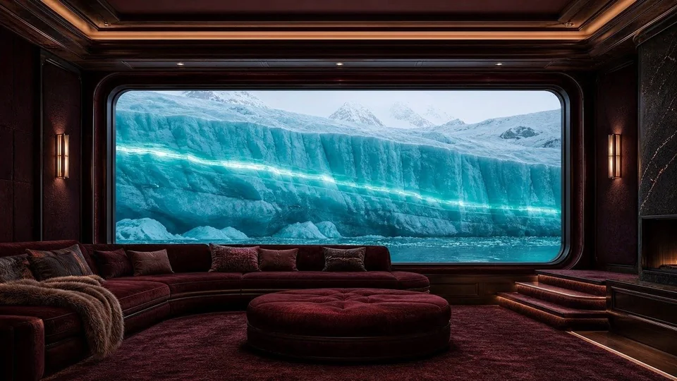 The Velvet Glacier Window